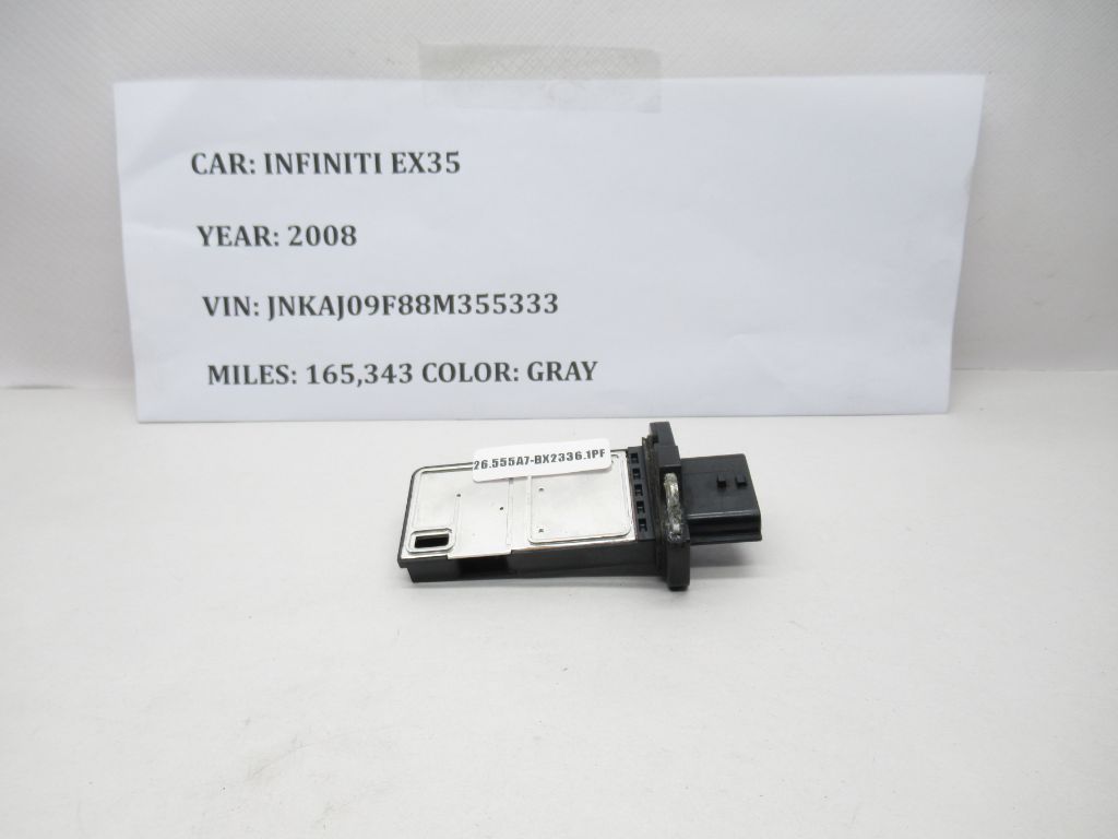 2008-2012 Infiniti EX35 Engine Mass Air Flow Meter Sensor 226807S000 OEM