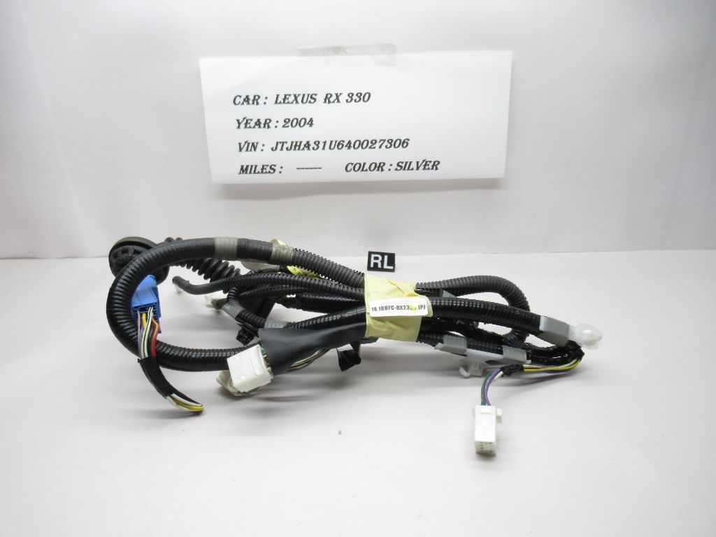 2004-2006 Lexus RX330 Rear Left Side Door Wire Wiring Harness 82154-48090 OEM