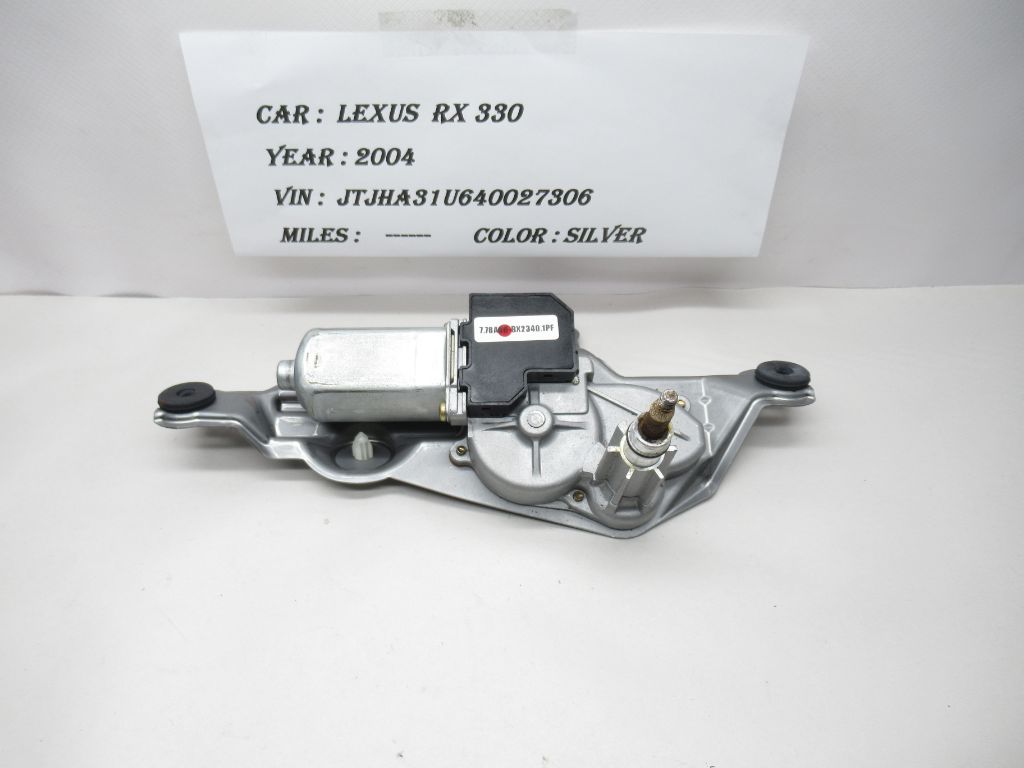 2004-2006 Lexus RX 330 Rear Trunk Liftgate  Wiper Motor 85130-48030 OEM