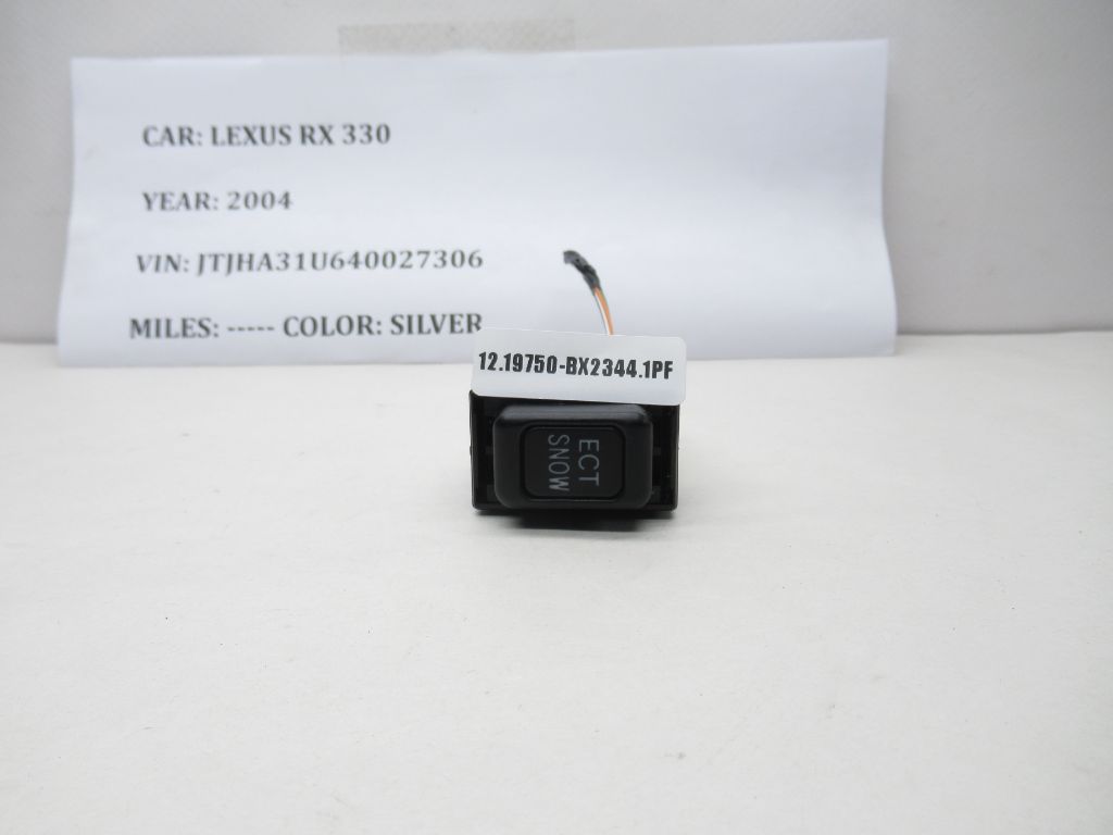 2003-2004 LEXUS RX300 RX330 ECT SNOW Control Switch 15A027 OEM