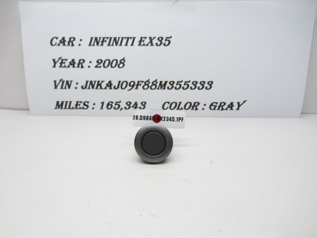 08-10 Infiniti EX35 Parking Assist Distance 259941LA0E OEM