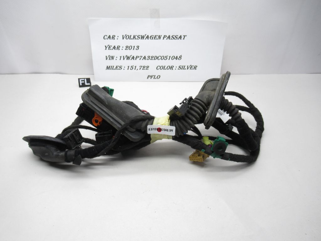 13-15 Volkswagen Passat Left Front Driver Door Wire Harness 561971120N OEM