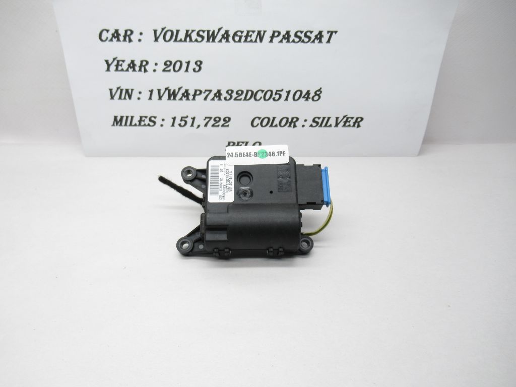 2013 - 2015 VW PASSAT HVAC Flap Door Actuator 561907511c OEM