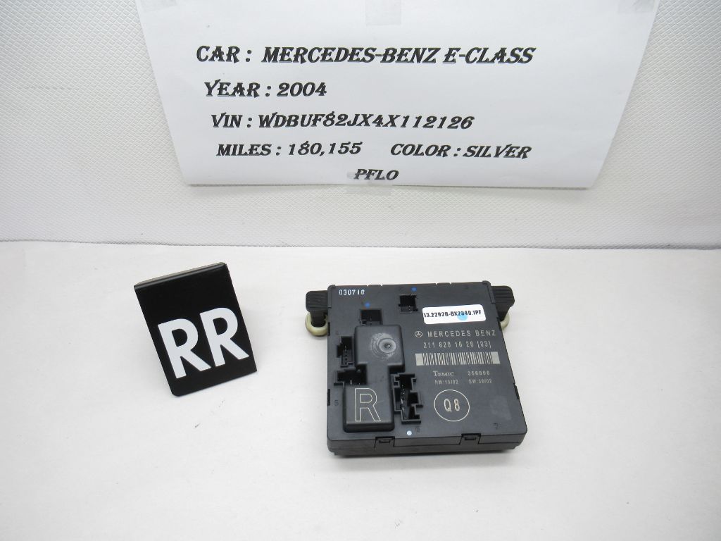 2003-2009 Mercedes-Benz E-Class  Rear Right Door Control Module 211820162 OEM