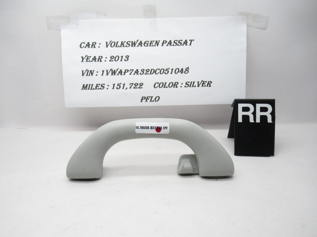 12-22 Volkswagen Passat Rear Right Inner Grab Grip Handle 561857607 OEM