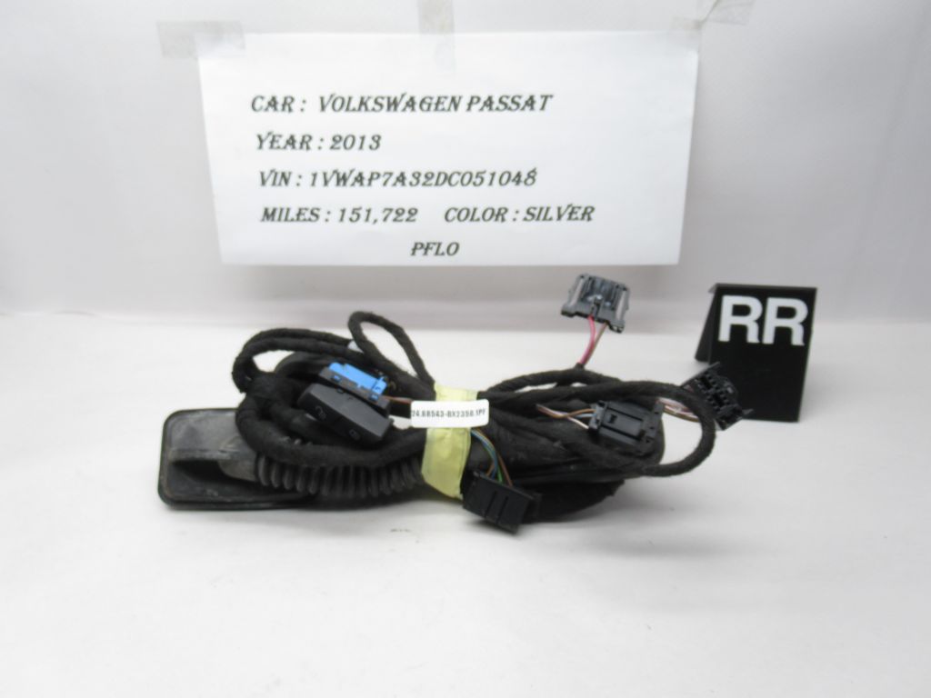 2013-2014 Volkswagen Passat Rear Right Door Wiring Harness 561971694AC OEM