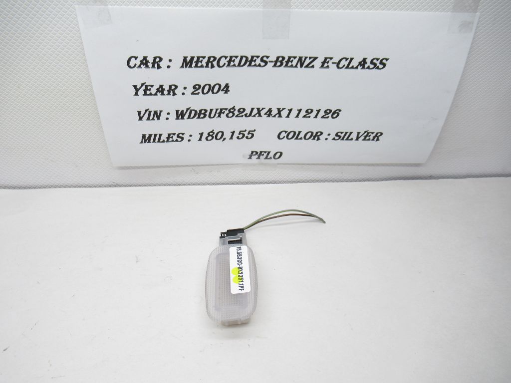 02-09 Mercedes Benz E-Class Interior Reading Lamp A2118203801 OEM