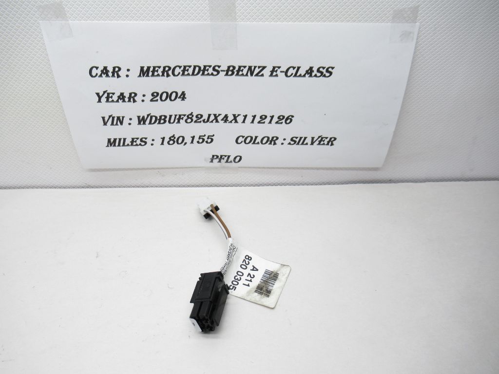 02-09 Mercedes Benz E-Class Seat Heater Cable Set A2118200305 OEM