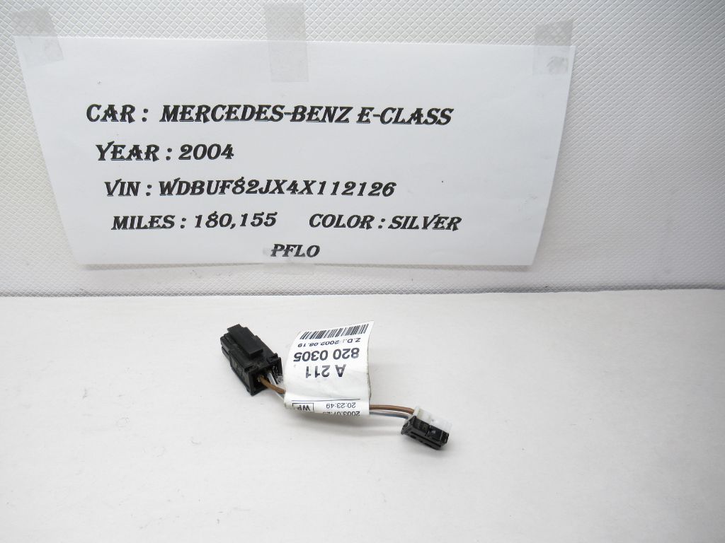 02-09 Mercedes Benz E-Class Seat Heater Cable Set A2118200305 OEM