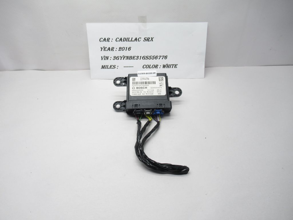 2015 - 2016 Cadillac SRX Park Assist Control Module 22994596 OEM