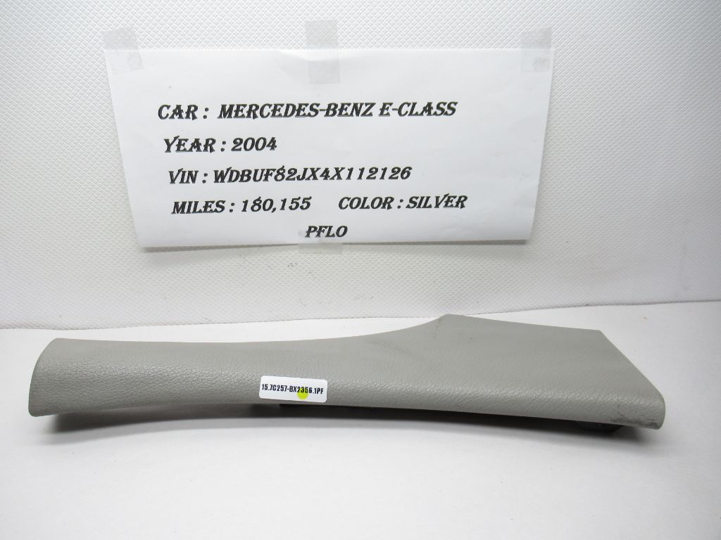 03-06 Mercedes-Benz E500 Center Console Left Side Trim Cover Panel 039711321 OEM