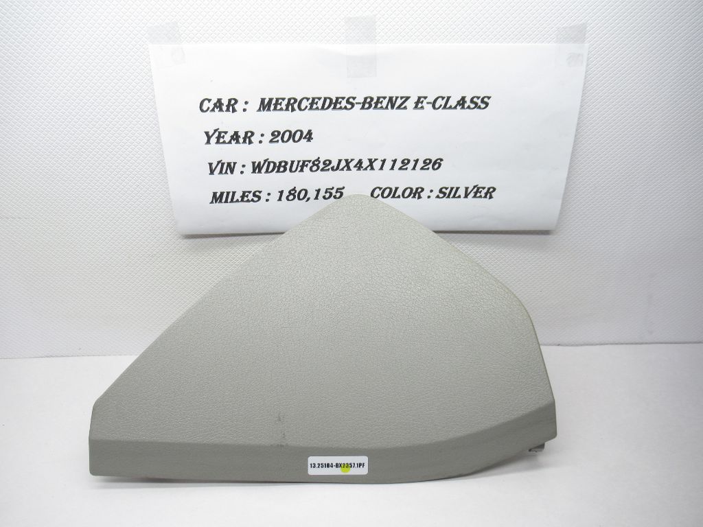 03-06 MERCEDES E500 Right Side Dashboard Trim Cover Panel A2116800478 OEM