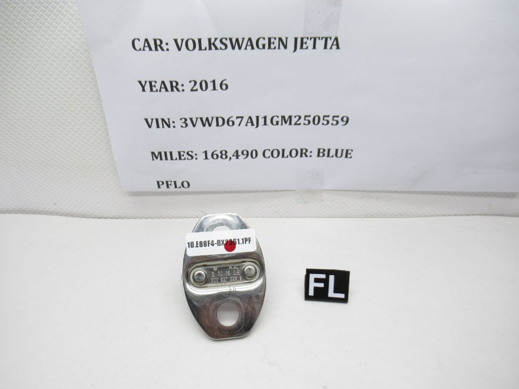 2011-2018 Volkwagen Jetta Left Front Door Striker 3C0837033B OEM