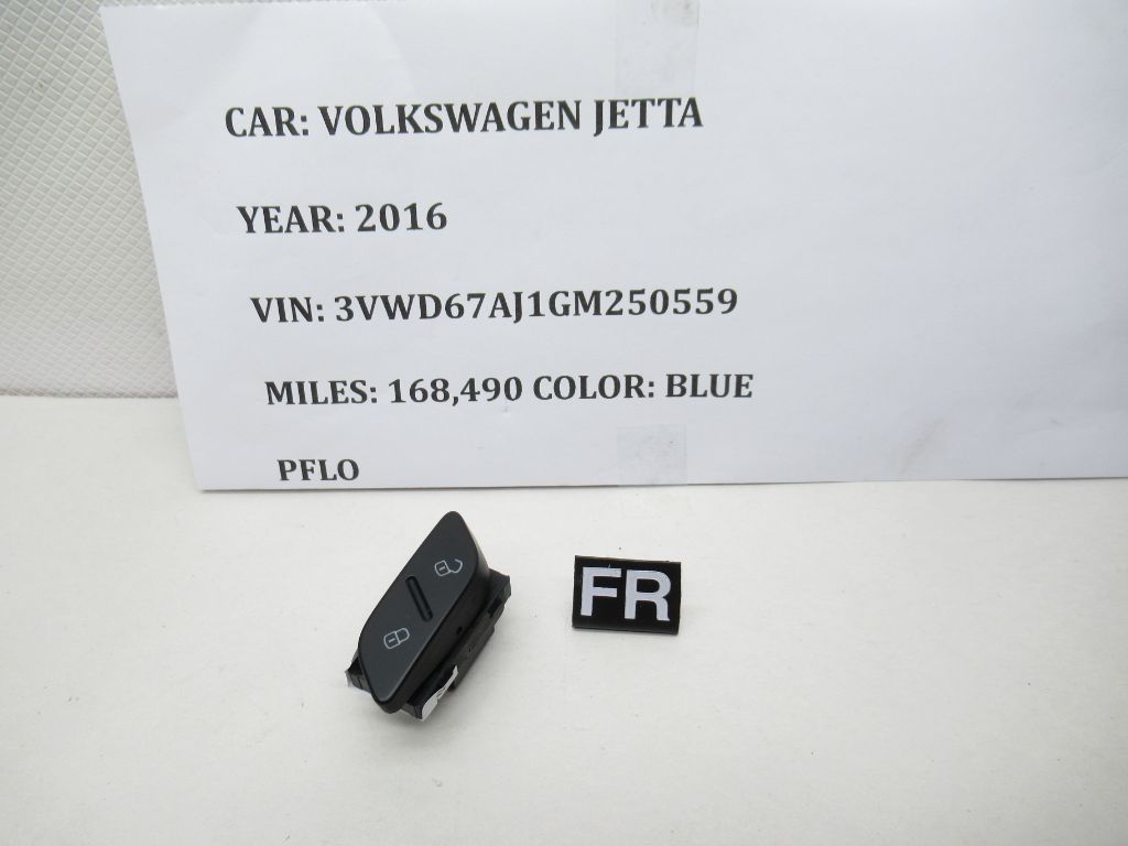 2016-2018 Volkswagen Jetta Front Right Door Lock Switch Control 5C6962126 OEM