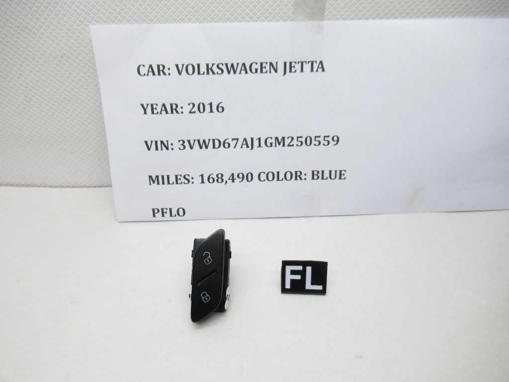 2016-2018 Volkswagen Jetta Front Left Door Lock Switch Control 5C6962125 OEM