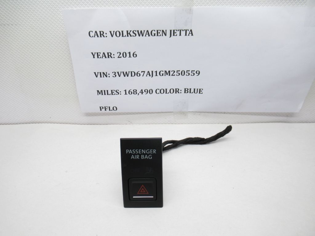 2016-2018 Volkswagen Jetta Warning Indicator Switch Button 5C6919234 OEM