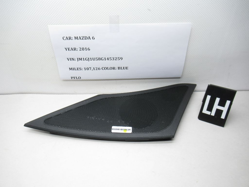 2014-2021 MAZDA 6 LH Side Speaker Cover GS3L-66-960 OEM