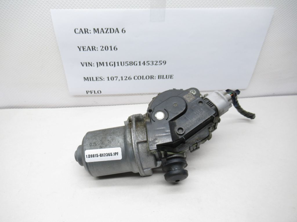 2014-2017 MAZDA 6 Windshield Wiper Motor GHP9-67340A OEM