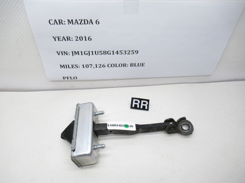 2014-2016 MAZDA 6 Rear Right Door Check Stopper Hinge KB7W72270 OEM