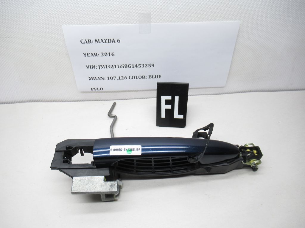 14 - 16 MAZDA 6 Front Left Door Exterior Handle 2101031337 OEM