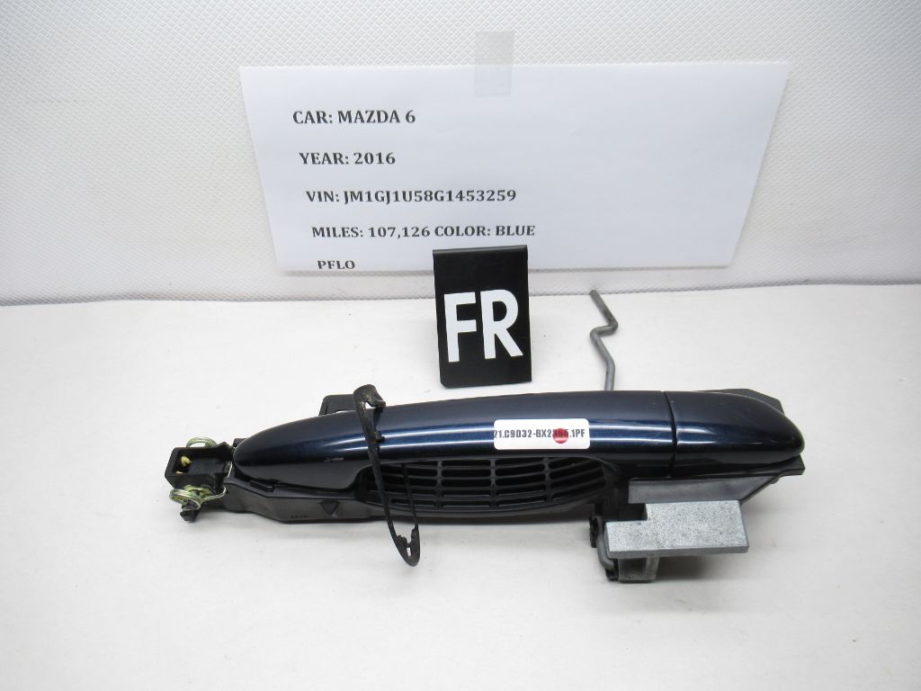 2014-2016 Mazda 6 Front Right Door Handle BJS8-58-41X-83 OEM