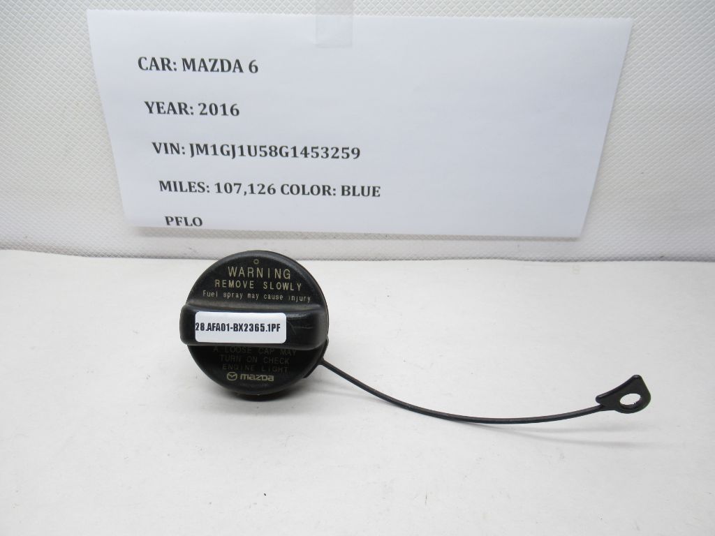 2014-2016 Mazda 6 Fuel Cap Cover Gas Filler Plug Lid KD3542250 OEM