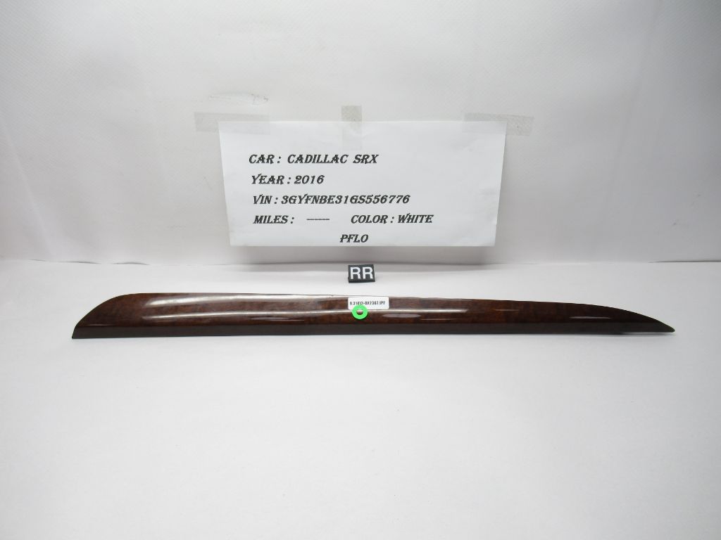 2010-2016 Cadillac SRX Rear Right Door Panel Trim Molding Garnish 1214249X OEM