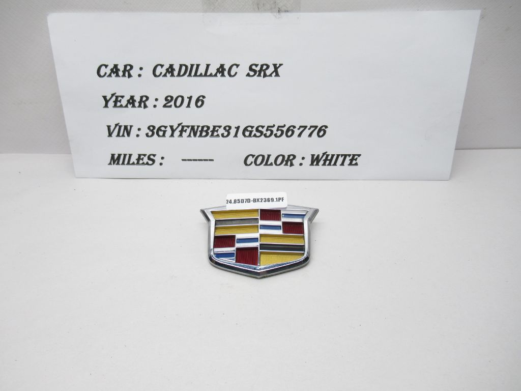 2013-2016 CADILLAC SRX Chrome Emblem Badge OEM