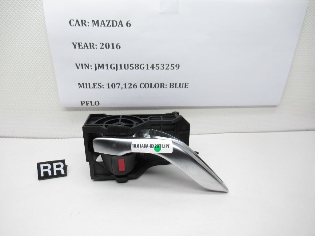 2014-2021 Mazda 6 Rear Right Interior Door Handle KD53T8314 OEM