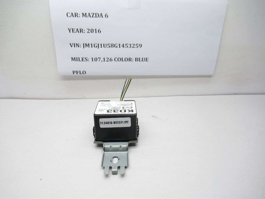 2014-2021 MAZDA 6 Anti Theft Keyless Entry Module KD33675D4 OEM