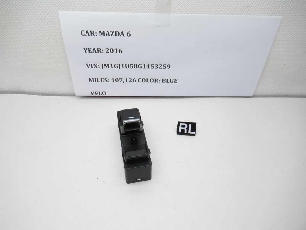 Have one to sell? Sell now 14-17 Mazda 6 Rear Right Power Window Switch RL GHP9685L6 OEM