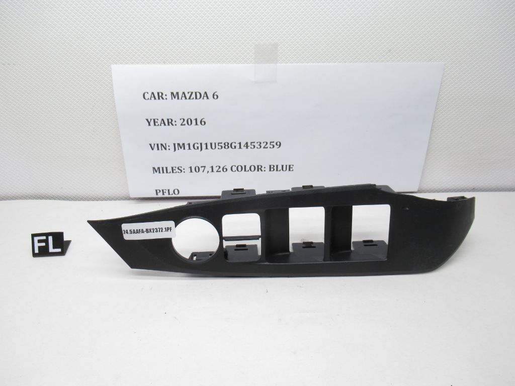 Have one to sell? Sell now 14-17 Mazda 6 Door Master Window Control Switch Trim Cover FL GJR9684L6 OEM