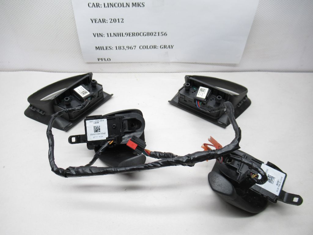 09-12 Lincoln MKS Steer Wheel Switches Paddle Shift AA5T3F884AEW OEM