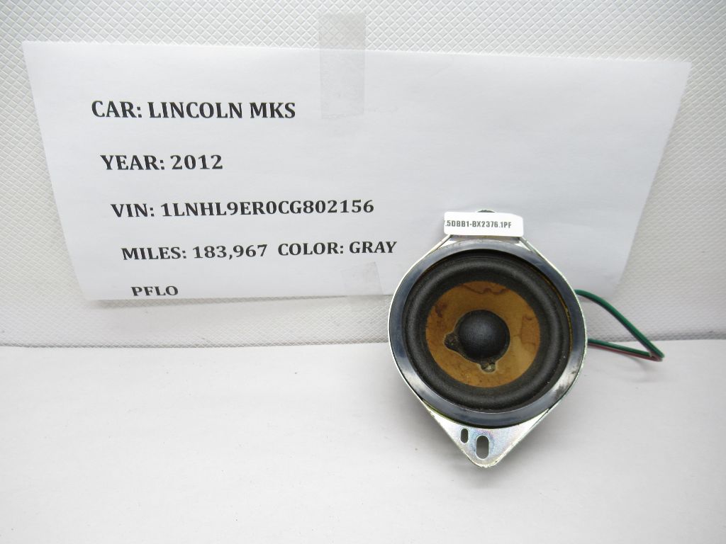 2009-2012 LINCOLN MKS INTERIOR TWEETER AUDIO SPEAKER 8A5T-18808-WA OEM