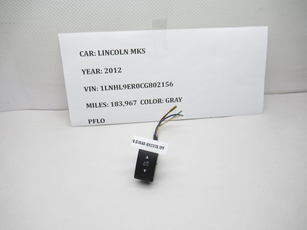 2009-2012 Lincoln MKS Dimmer Switch Button 8A5Z-14529-AA OEM