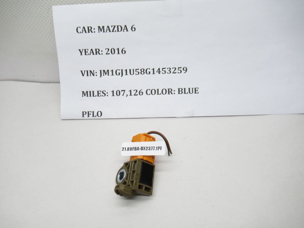 10-16 Mazda 6 Impact Sensor G46C-57KC0A OEM