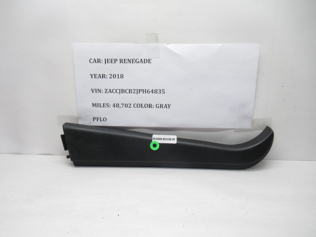 15-18 JEEP RENEGADE Rear Right Door Window Frame Bezel Trim 7355793080 OEM