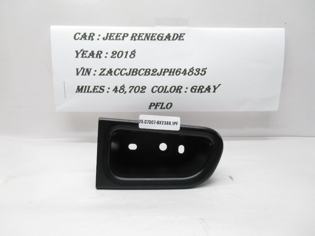 2015-2023 Jeep Renegade Front Left Side Door  Panel Pocket Tray 7356518840 OEM