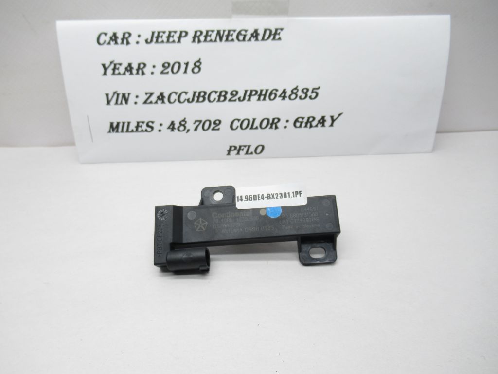 15-18 Jeep Renegade Keyless Entry Antenna Module Sensor 68051315AB OEM