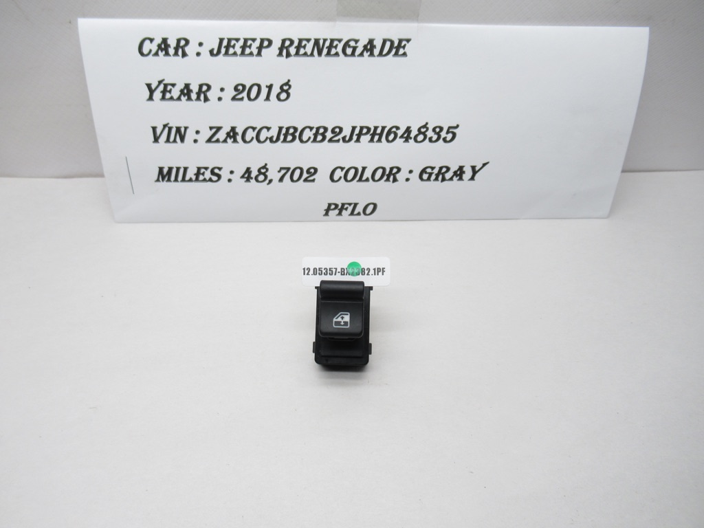 2015-2023 Jeep Renegade Door Power Window Switch 5UW64LXHAA OEM