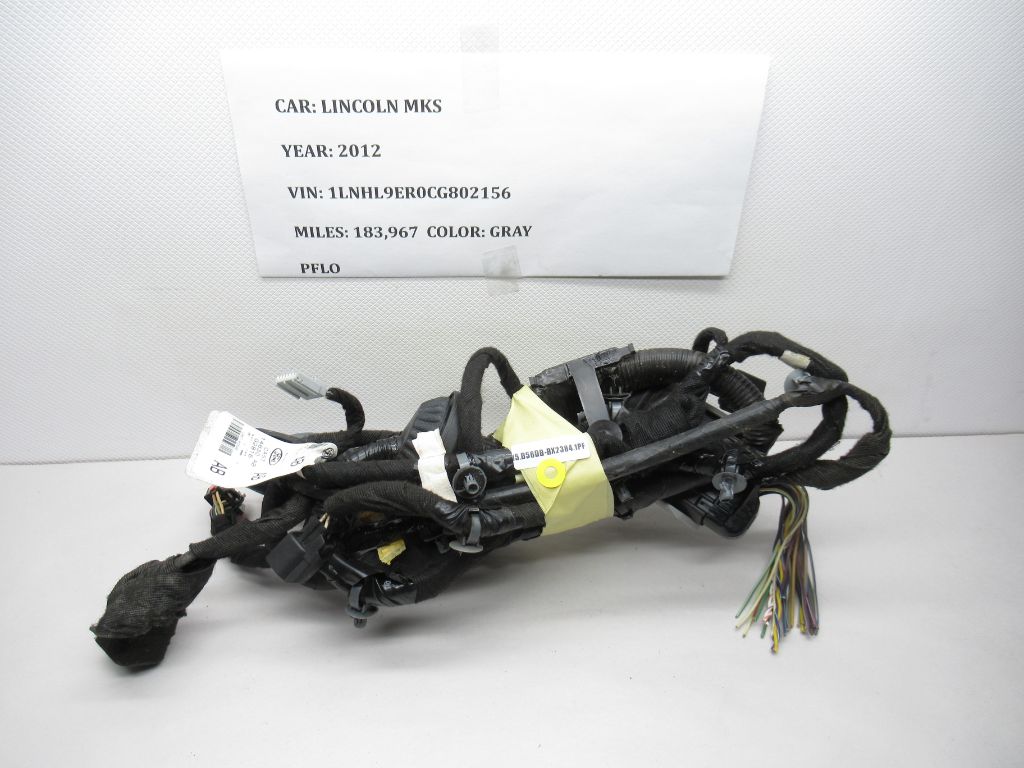 10 - 12 LINCOLN MKS Front Right Door Wire Harness CA5T 14630 OEM