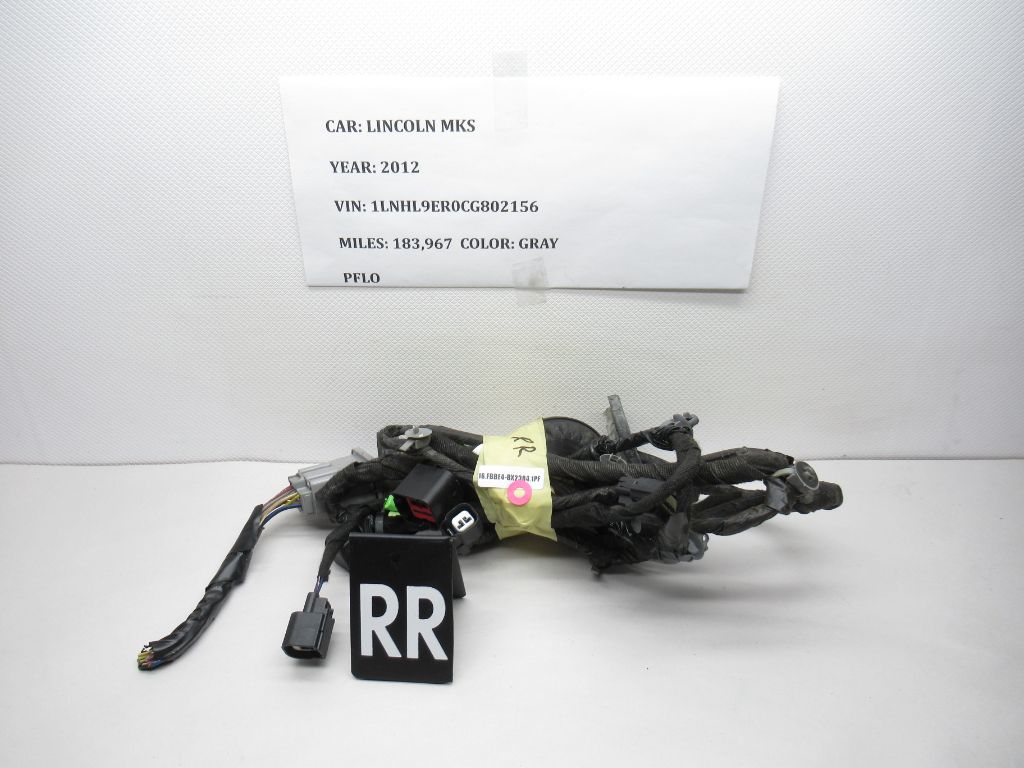 10 - 12 LINCOLN MKS Right Rear Door Wire Harness 8A5T-14632-BF OEM