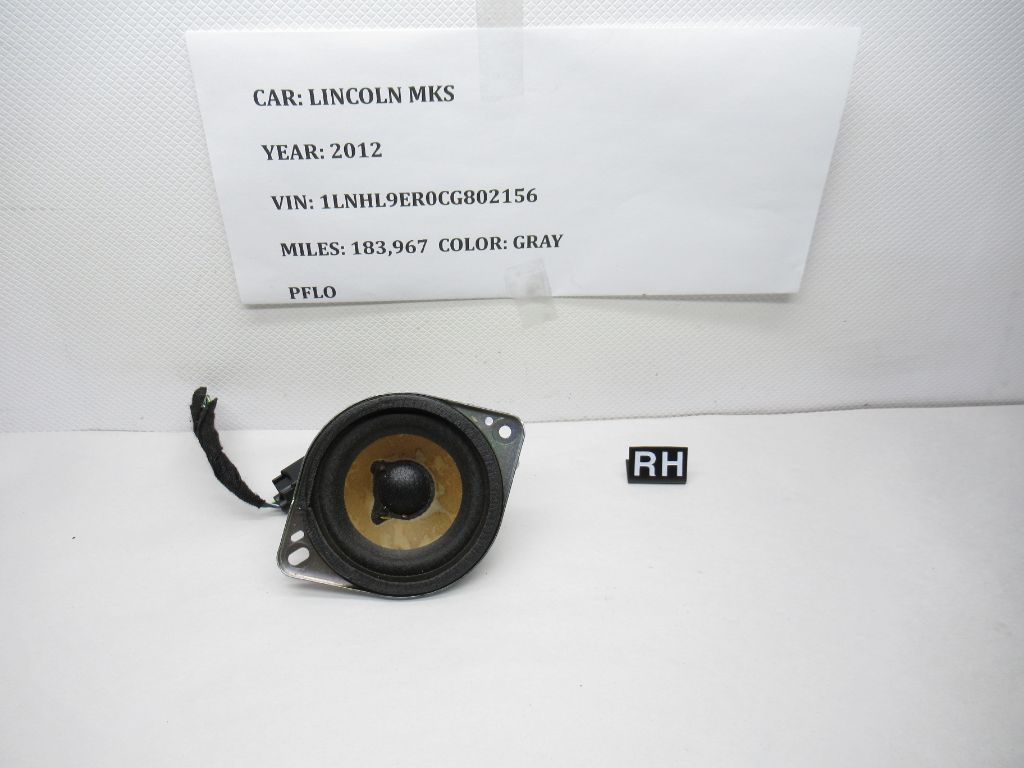 09-12 Lincoln MKS Front Right Door Speaker 8A5T18808YC OEM