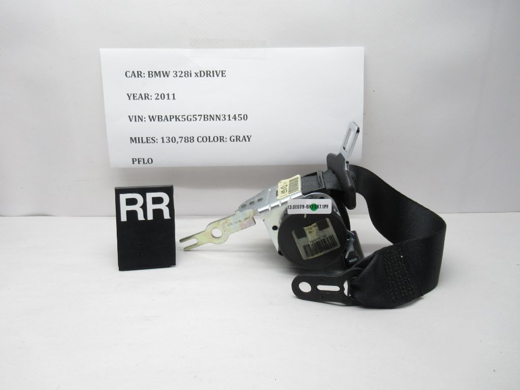 2007-2011 BMW 328i Rear Right Seat Belt Retractor 617531500A OEM