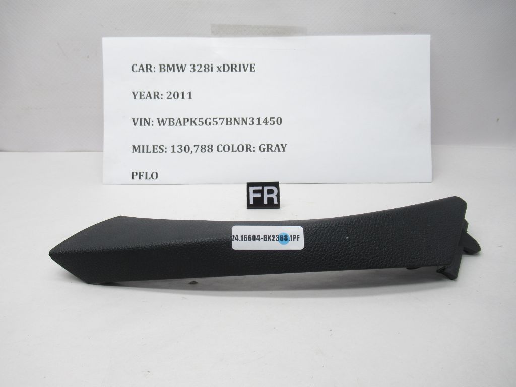 2009-2011 BMW 328i xDRive Right Front  Inner Door Handle Trim  9150334 OEM