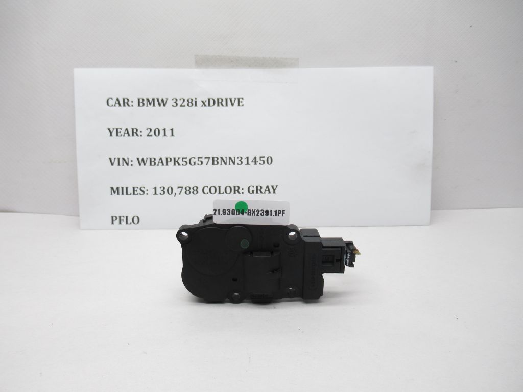 2009-2011 BMW 328i xDRIVE Heater Control Flap/Actuator EFB431 OEM