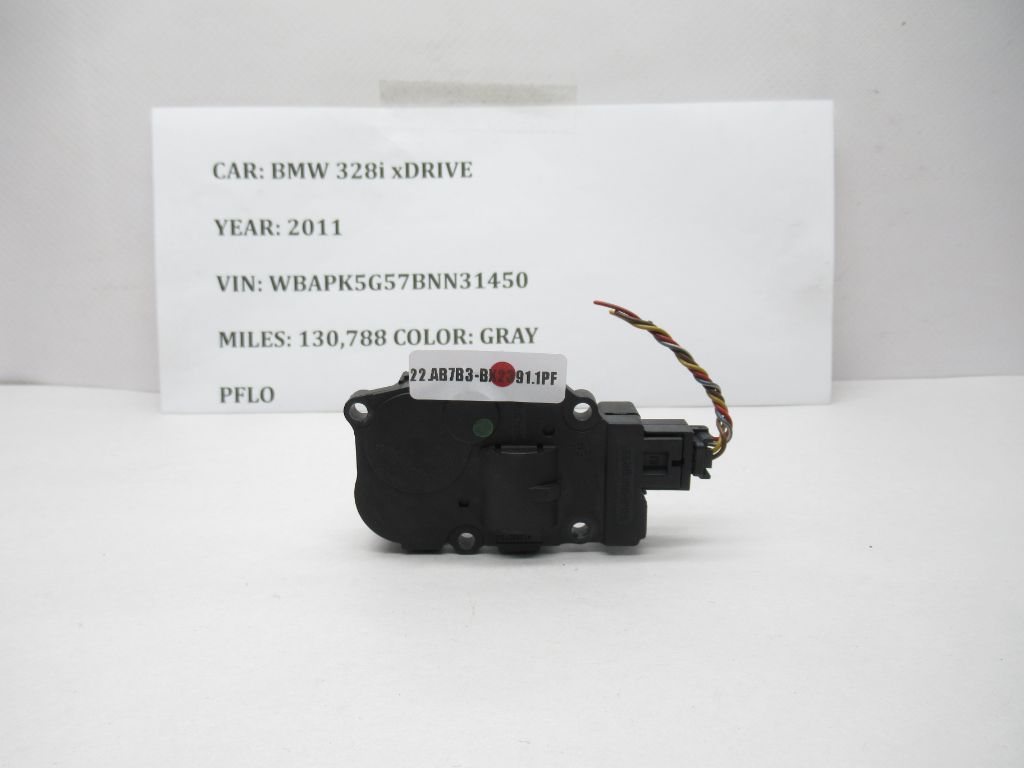 2009-2011 BMW328i xDRIVE HEATER FLAP ACTUATOR MOTOR T1015556H OEM