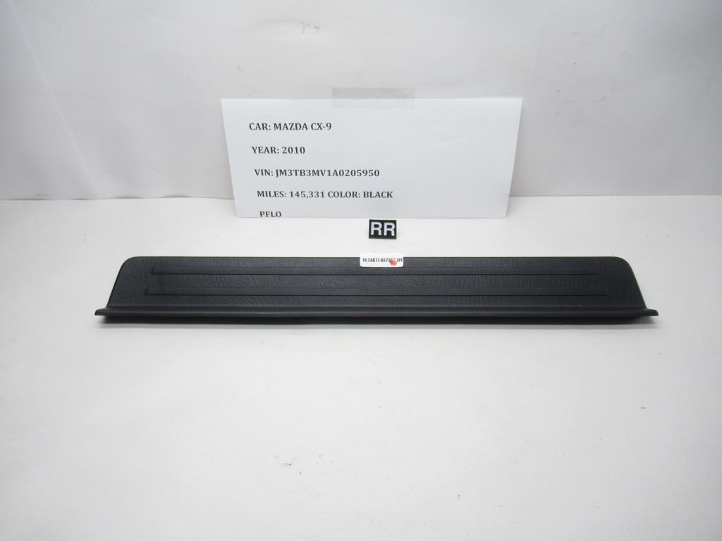 2007-2015 Mazda CX-9 Right Rear Outer Door Sill Scuff Plate Trim TD11687G0 OEM