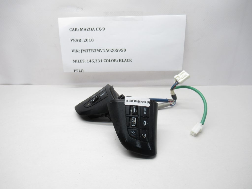 2010-2012 Mazda CX-9 Steering Volume Cruise Control Switch SET 75B979 OEM