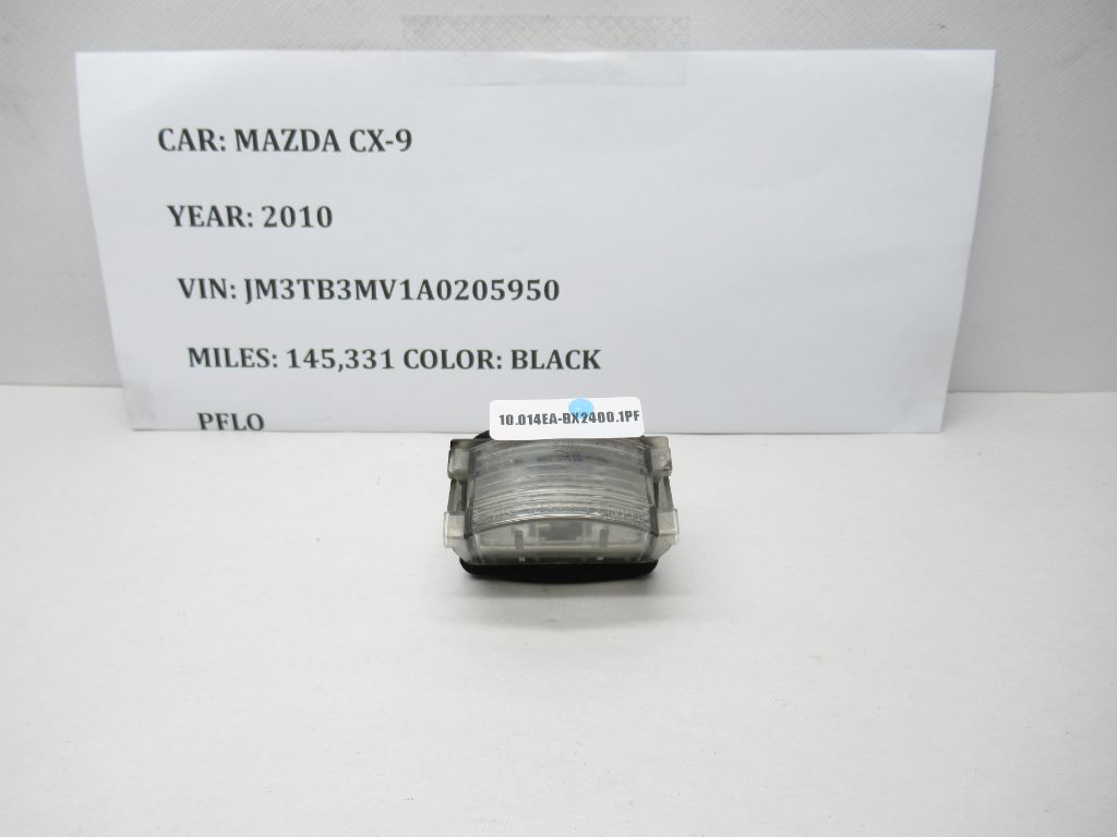 2007-2015 Mazda CX-9 Plate Light Lamp A052889 OEM